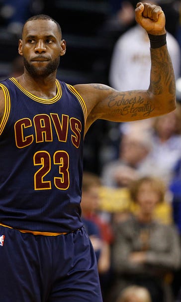 5 incredible LeBron James stats from the Cavaliers’ sweep of the Pacers